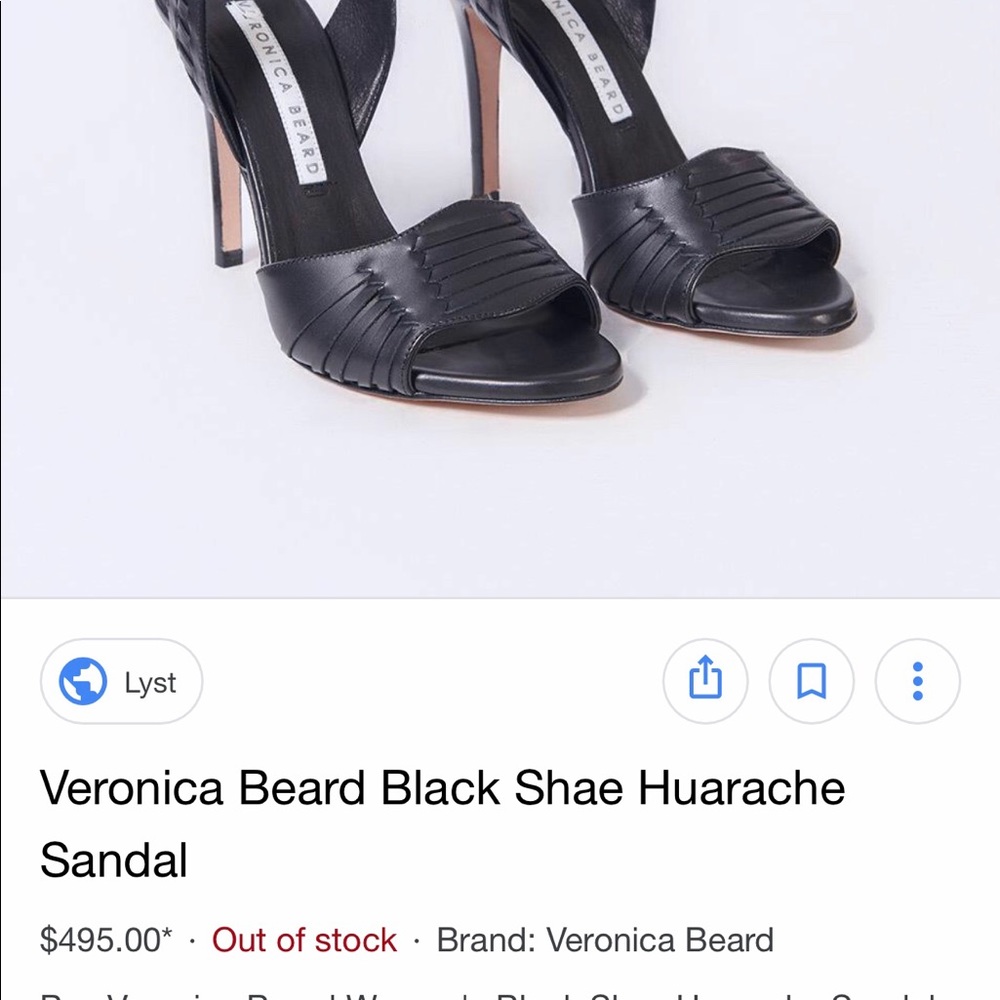 Veronica Beard ‘Shae huarache’ heels
